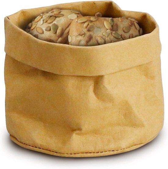 HENDI Papieren broodzakken – beige – 170x170x150 mm