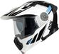 iXS Venture 1.0 Systeemhelm - Zwart/Blauw/Wit - Maat M