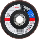 Bosch Disque à lamelles X571 - 125mm - K40 - 10 pièces