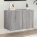 Maison Exclusive - meuble TV mural, Sonoma gris, 60x30x41 cm