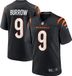 Nike Cincinnati Bengals Home Game Jersey - Maat L - Burrows 9 - Zwart