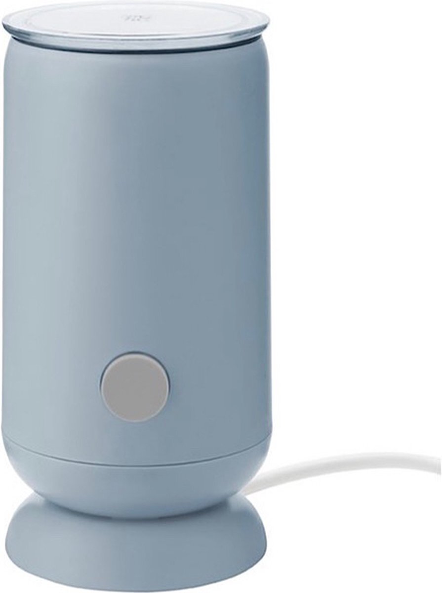 Foodie Mini Melkopschuimer - Elektrisch - 3 programma’s - Het kan zowel warme als koude melk opschuimen en melk verwarmen zonder opschuimen - Kleur : licht blauw