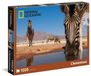 Clementoni Puzzle National Geographic Zebra an Wasserloch 1000 Teile Wildlife
