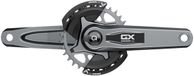 Sram Pédalier Quarq Gx Eagle T-type Axs Noir