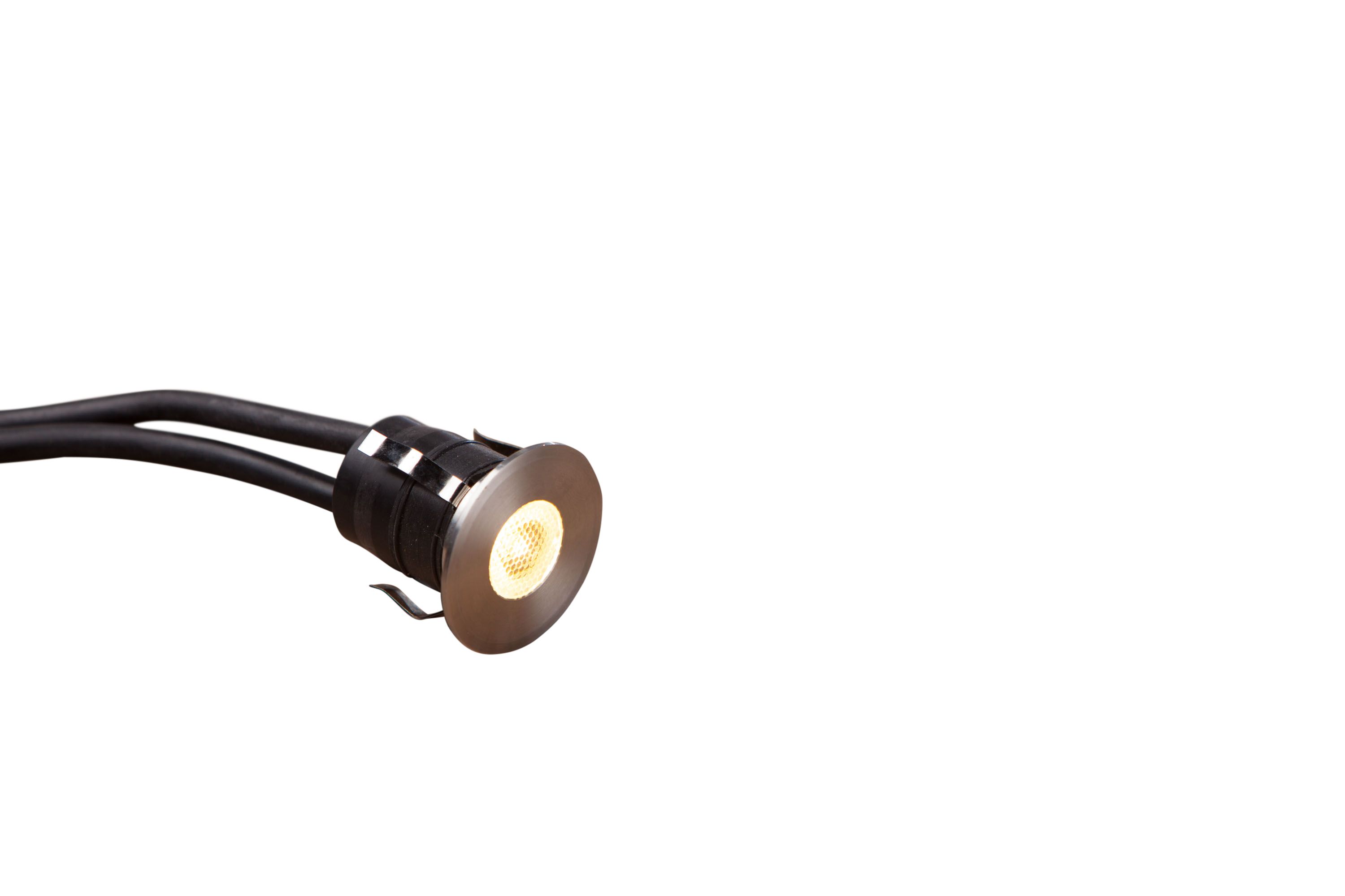 Heissner Vlonderverlichting - 1W - Warm Wit - RVS - Rond