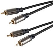 1aTTack.de BlackCotton Stereo RCA-kabel