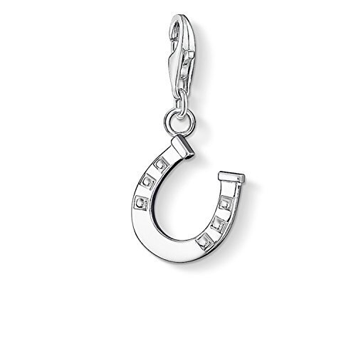 Thomas Sabo Vrouwen-charme hanger hoefijzer Charm Club 925 Sterling Zilver 0787-001-12