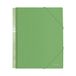 Geore documentenmap met 40 hoezen (80 micron), A4, spiraalbinding, groen