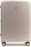 GUESS trolley Latona 28 In 8-Wheeler Exp Bone Logo crème 76cm