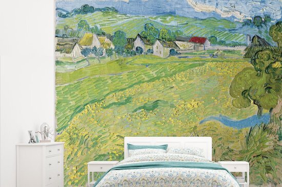 Nr1Wallpaper Behang - Fotobehang Les Vessenots in Auvers - Vincent van Gogh - Breedte 265 cm x hoogte 220 cm