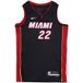 Miami Heat Icon Edition 22 Dri-fit Swingman Jersey No 22 Jimmy Butler Noir