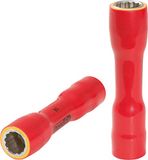 KS TOOLS 3/8" Stecknuss mit Schutzisolierung, XL, 14mm