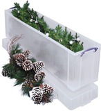 Really Useful Box opbergdoos 77 liter transparant