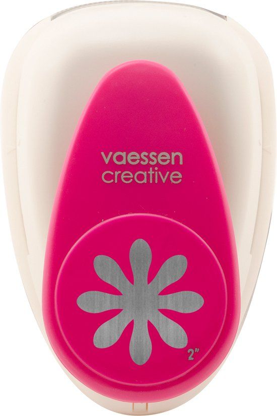 Vaessen Creative Figuurpons Madeliefje - 5,1 x 5,1 cm