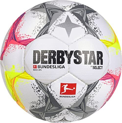 Derbystar Bundesliga Magic APS v22, wit, 5, veelkleurig