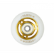 FAMUS Roue 3 rayons 64mm 92A Or Blanc [x4]