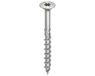 HECO TOPIX-Plus vis de tête 8x120mm - tête plate - inox - filetage partiel - HD-40 - 61857 (Par 100 pièces)