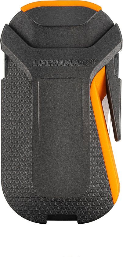Lifehammer Safety Hammer Smart - Noodhamer - Zwart/Oranje
