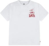 Levi's Kids Burger Meal T-shirt Korte Mouwen Wit 16 Jaar Jongens