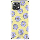 ERT GROUP mobiel telefoonhoesje voor Xiaomi 11 LITE 4G/5G origineel en officieel erkend Babaco patroon Flowers 021, hoesje is gemaakt van TPU