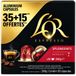 L'OR Espresso 5x Brillant Capsules de café 35+15 pièces