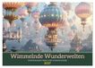 Wimmelnde CALVENDO Wimmelnde Wunderwelten (Wandkalender 2027 DIN A3 quer), CALVENDO Monatskalender: Zwölf fantastische Welten voller versteckter Details