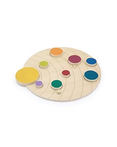 Andreu Toys - Solar System Puzzel hout, meerkleurig (16111A)