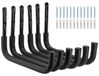 Crochets de kayak - Charge lourde - Anneaux de rangement pour garage - Montage mural - Capacité de charge 25 kg - Convient pour kayaks, planches de surf, vélos