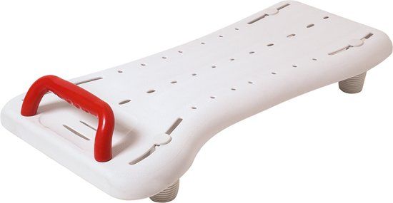 Drive Badplank Benny - 74.5 cm Breed - Wit - Kunststof