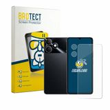 BROTECT Screenprotector voor realme Note 80 (Voor+Camera) Beschermglas Transparant