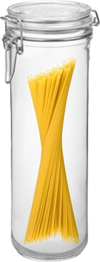 Bormioli Rocco Spaghetti voorraadpot - glas - transparant - 1.5 L