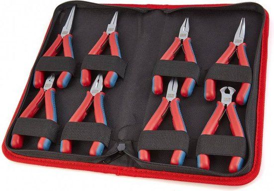 HBM Professionele 8 Delige Precisie Tangenset