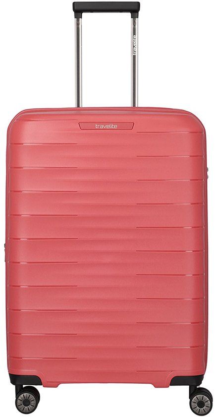 Travelite Mooby Middenmaat Koffer 66cm – 80L Uitbreidbaar TSA - Red
