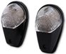 HIGHSIDER Clignotant de carénage LED intelligent noir/transparent homologué E (set)