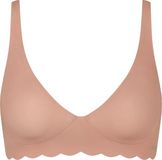 Sloggi Zero feel Soft Bra 20 - Naadloze Bralette - XL - Beige