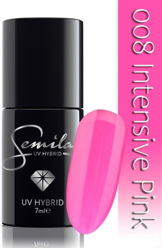 SEMILAC 008 UV Hybrid Intensive Pink 7 ml