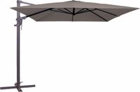 Madison Zweefparasol Monaco Flex III 300x300 cm Polyester Taupe