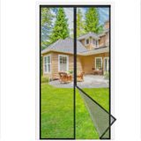 Moustiquaire pour porte-balcon - 90 x 210 cm - Transparent et résistant aux déchirures