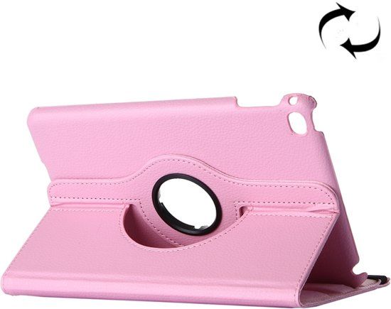 iPad Pro 12.9 inch hoesje - Litchi structuur - Roze