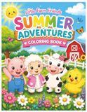 Little Farm Friends Summer Adventures Coloring Book