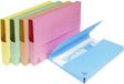 Exacompta SUPER Pak van 25 pocketmappen A4 - 24,5x32,5cm - Geassorteerd