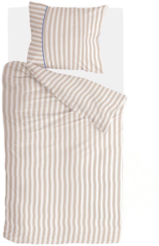 Walra Dekbedovertrek Refined Lines - 140x220 - Zand