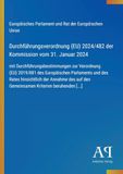 Durchführungsverordnung (EU) 2024/482 der Kommission vom 31. Januar 2024