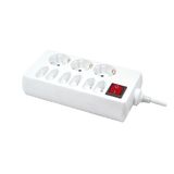 LogiLink LPS201 power uitbreiding 1,5 m 9 AC-uitgang(en) Wit
