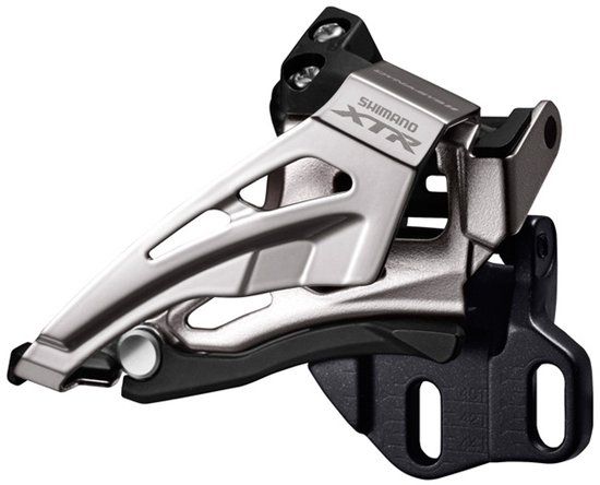 Shimano Voorderailleur Xtr Fd-m9025-e 2x11s Alu E-type Zilver