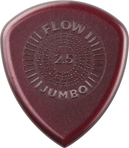 Jim Dunlop 547R250 Flow Jumbo Con Grip 2.5 Mm - 12-pack