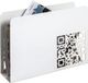 HAKU Tijdschriftenrek | Metaal | Wit | 35 x 10 x 26 cm | Modern