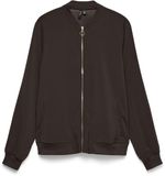 Vero Moda Vmcoco Bomber L/s Noos 10245734 Chocolate Torte/gold Zipper Veste Femme XS