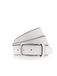 Vanzetti Leren Riem Denim Love 35mm Full Leather Belt W110 White Wit