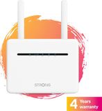 Strong Routeur 1200 - 4G+ - LTE - 300 Mbit/s - Blanc